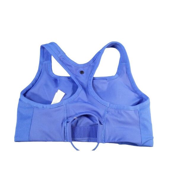 Nike Air Dri-Fit Swoosh Sports Bra Women Sz M Blue Padded DN4211-405 Workout - Picture 5 of 7